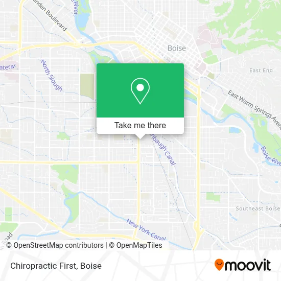 Chiropractic First map