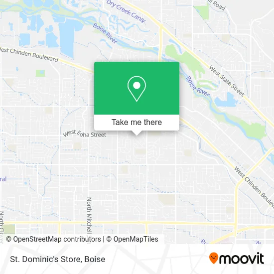 St. Dominic's Store map