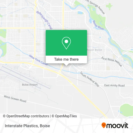 Interstate Plastics map