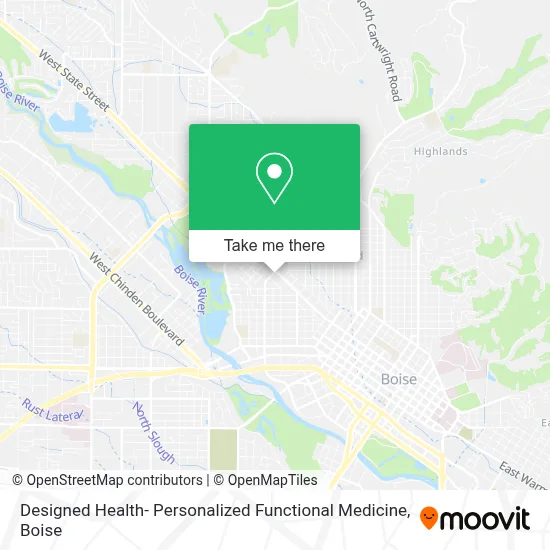 Designed Health- Personalized Functional Medicine map