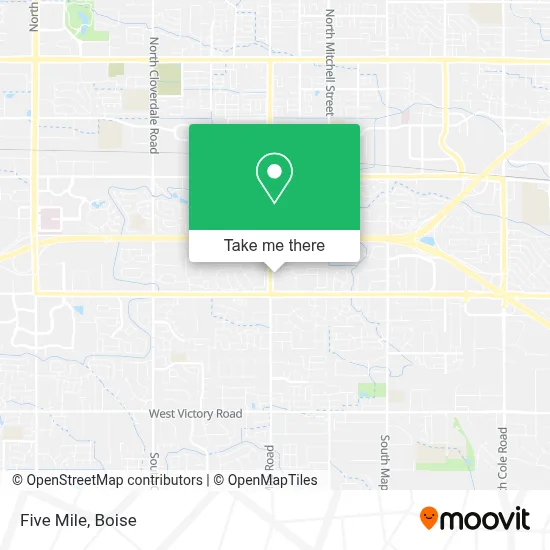 Five Mile map