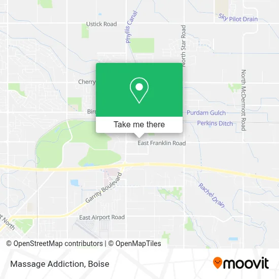 Massage Addiction map