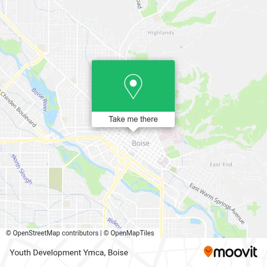 Youth Development Ymca map