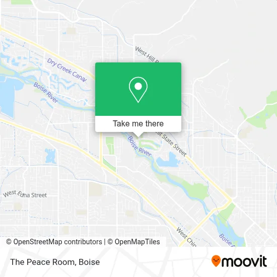 The Peace Room map
