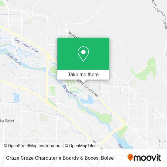 Graze Craze Charcuterie Boards & Boxes map