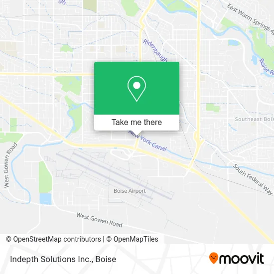 Indepth Solutions Inc. map