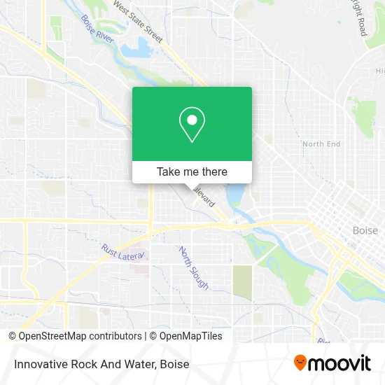 Innovative Rock And Water map