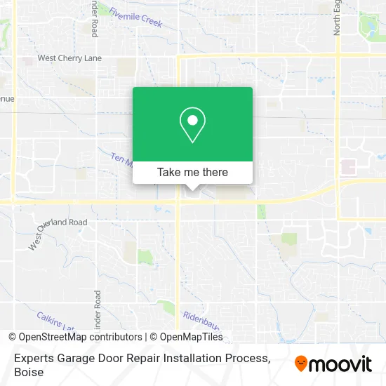 Experts Garage Door Repair Installation Process map