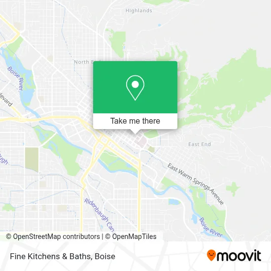Fine Kitchens & Baths map