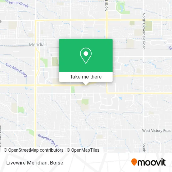 Livewire Meridian map