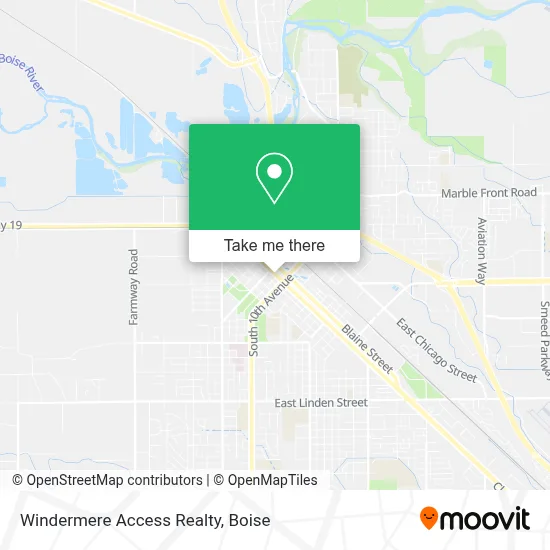 Windermere Access Realty map