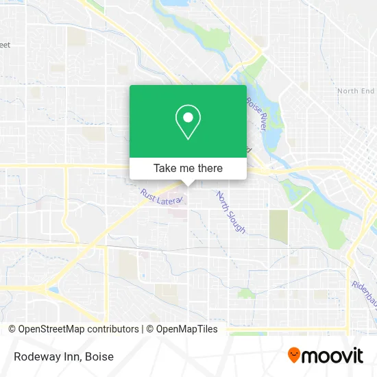 Rodeway Inn map