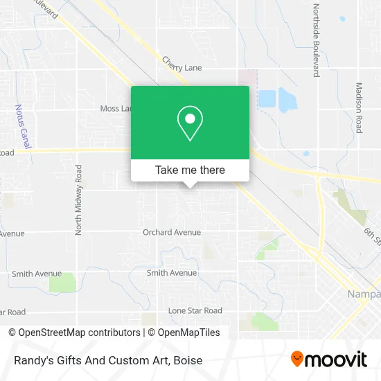 Randy's Gifts And Custom Art map