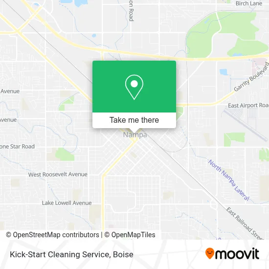 Kick-Start Cleaning Service map
