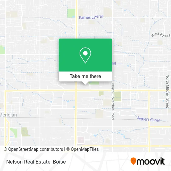 Nelson Real Estate map