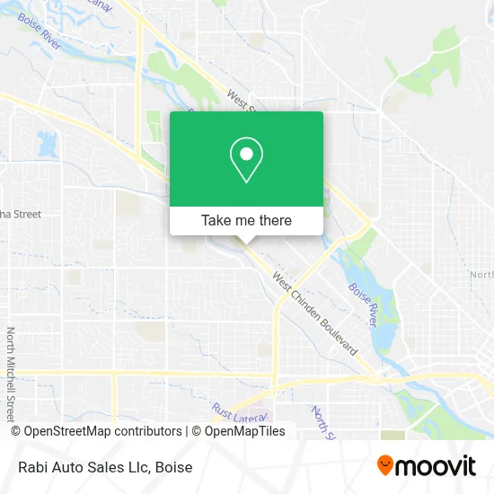 Rabi Auto Sales Llc map