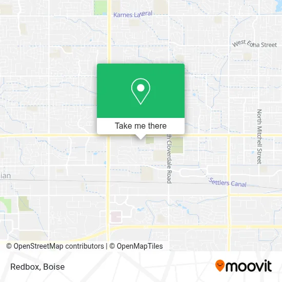 Redbox map