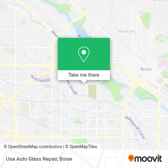 Usa Auto Glass Repair map