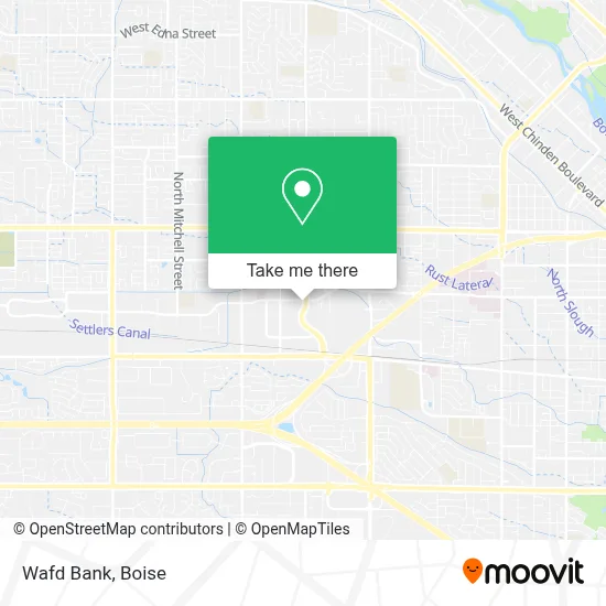 Wafd Bank map