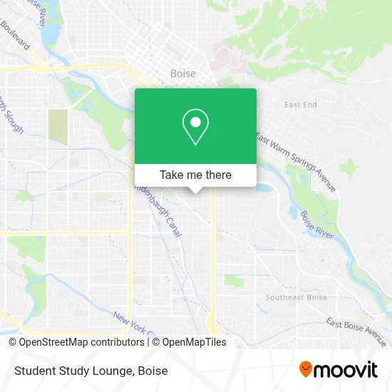 Student Study Lounge map