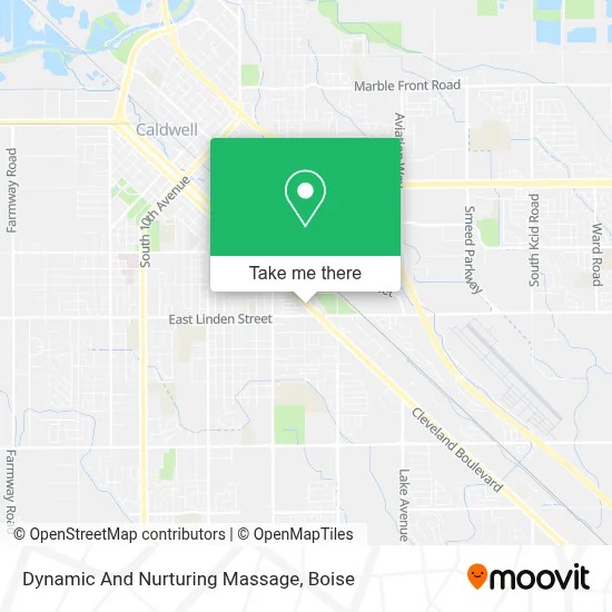 Dynamic And Nurturing Massage map