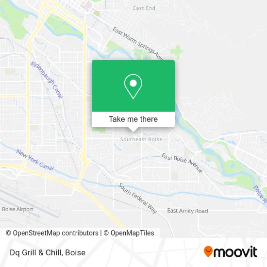 Dq Grill & Chill map