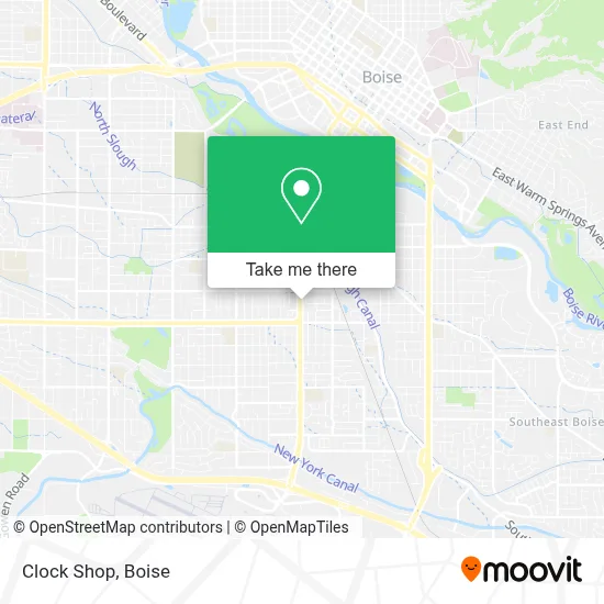 Clock Shop map