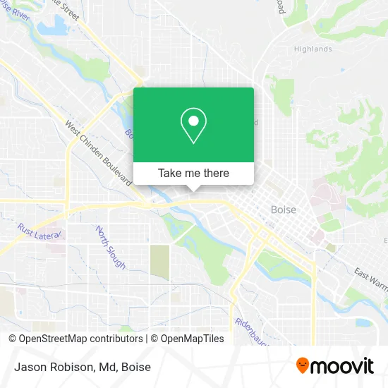 Jason Robison, Md map