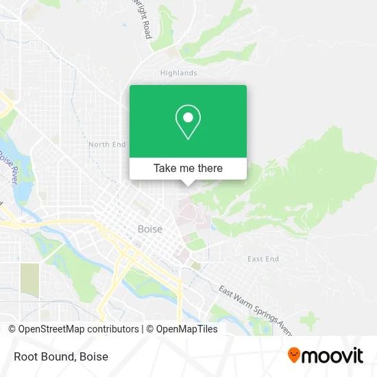 Root Bound map