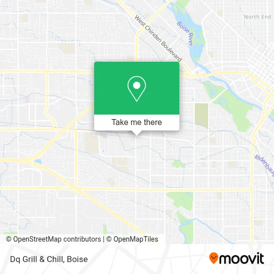 Dq Grill & Chill map