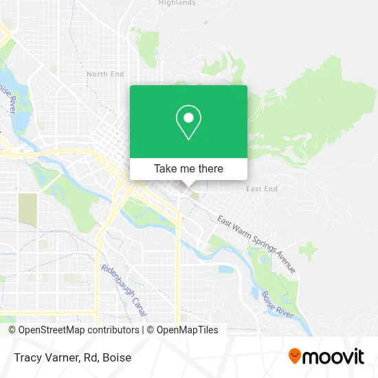 Tracy Varner, Rd map