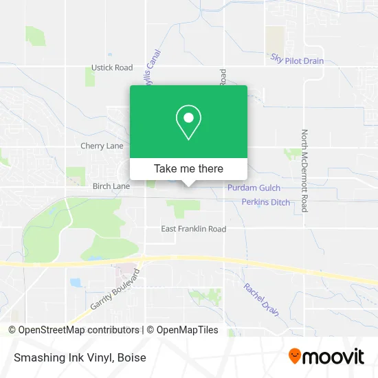Smashing Ink Vinyl map