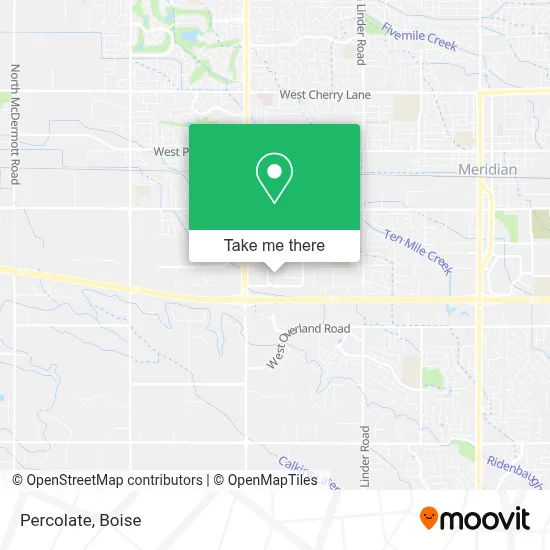 Percolate map