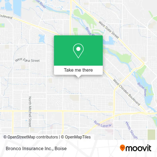 Bronco Insurance Inc. map