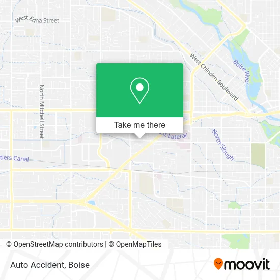 Auto Accident map