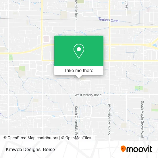 Kmweb Designs map