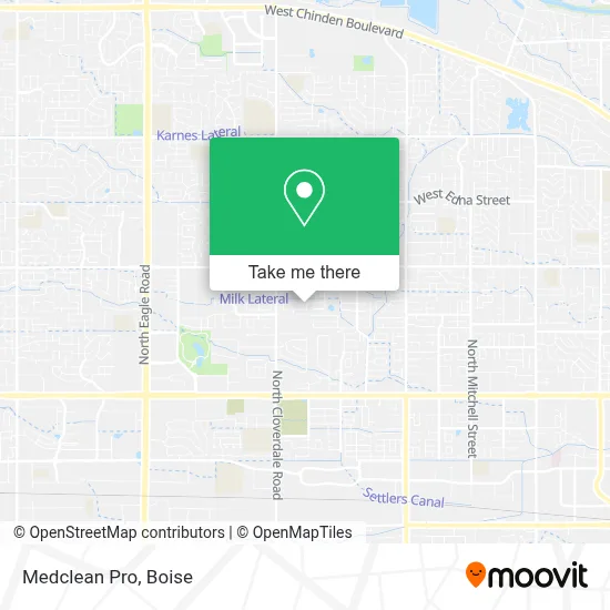 Medclean Pro map