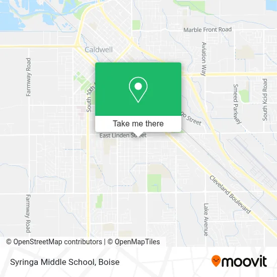 Syringa Middle School map