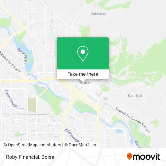Roby Financial map