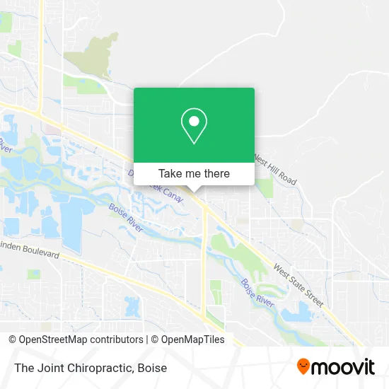 The Joint Chiropractic map