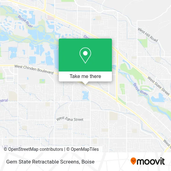 Gem State Retractable Screens map