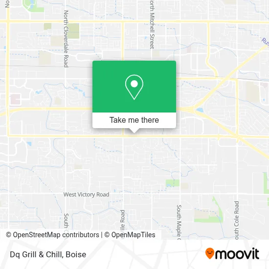 Dq Grill & Chill map