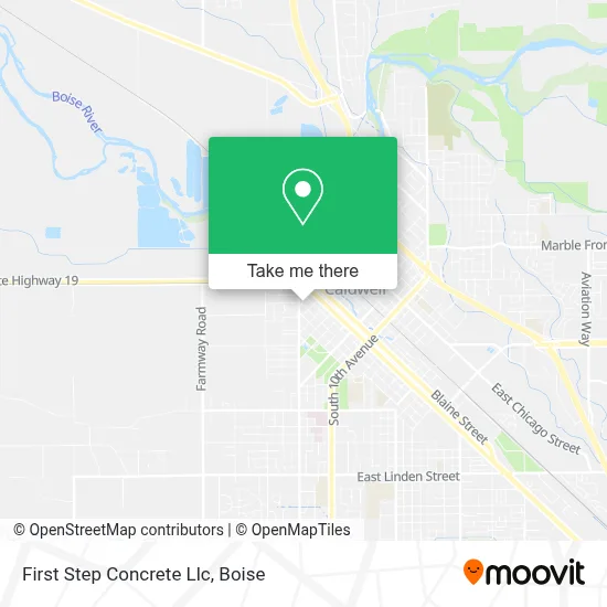 First Step Concrete Llc map