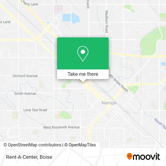Rent-A-Center map