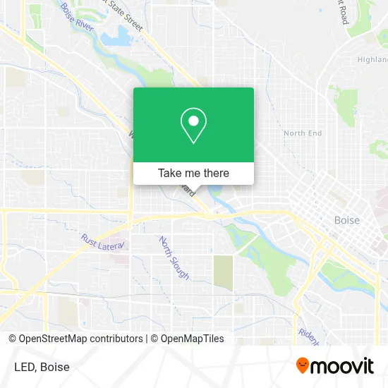 Led map