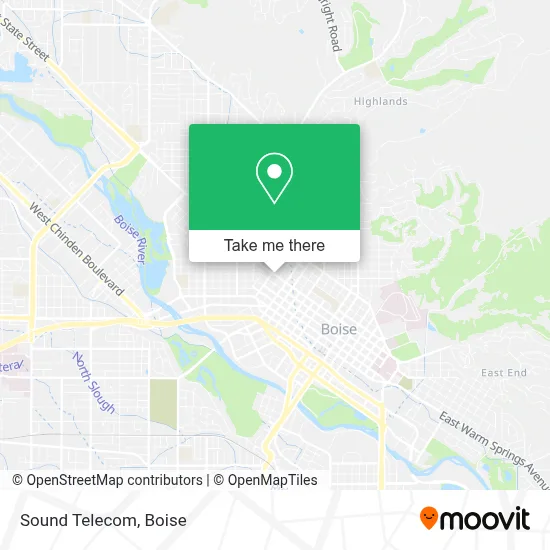 Sound Telecom map