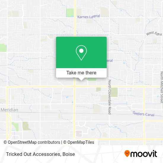 Tricked Out Accessories map