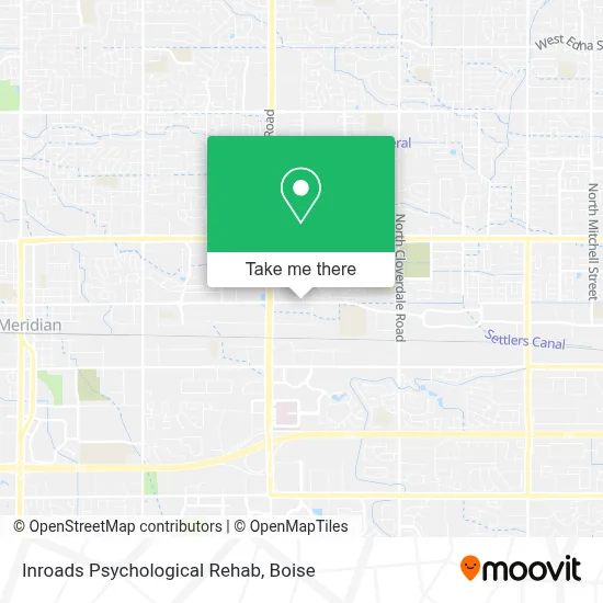 Inroads Psychological Rehab map