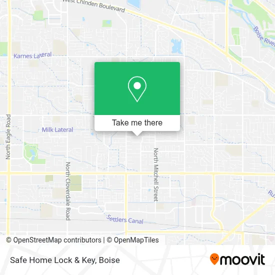 Safe Home Lock & Key map
