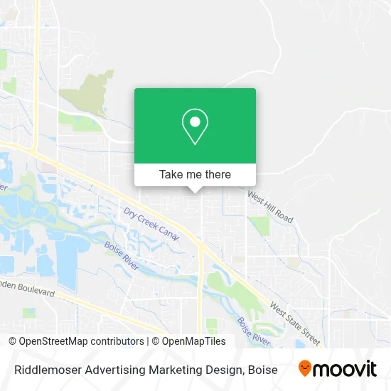 Riddlemoser Advertising Marketing Design map